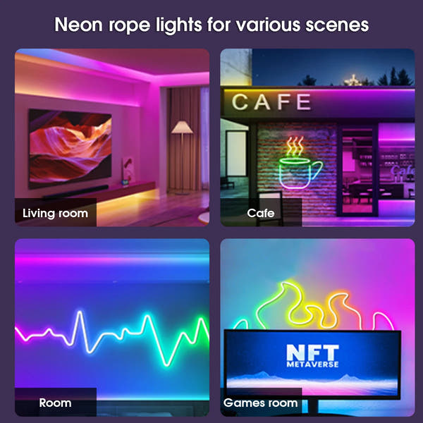 Vibrant LED Neon Rope Lights™