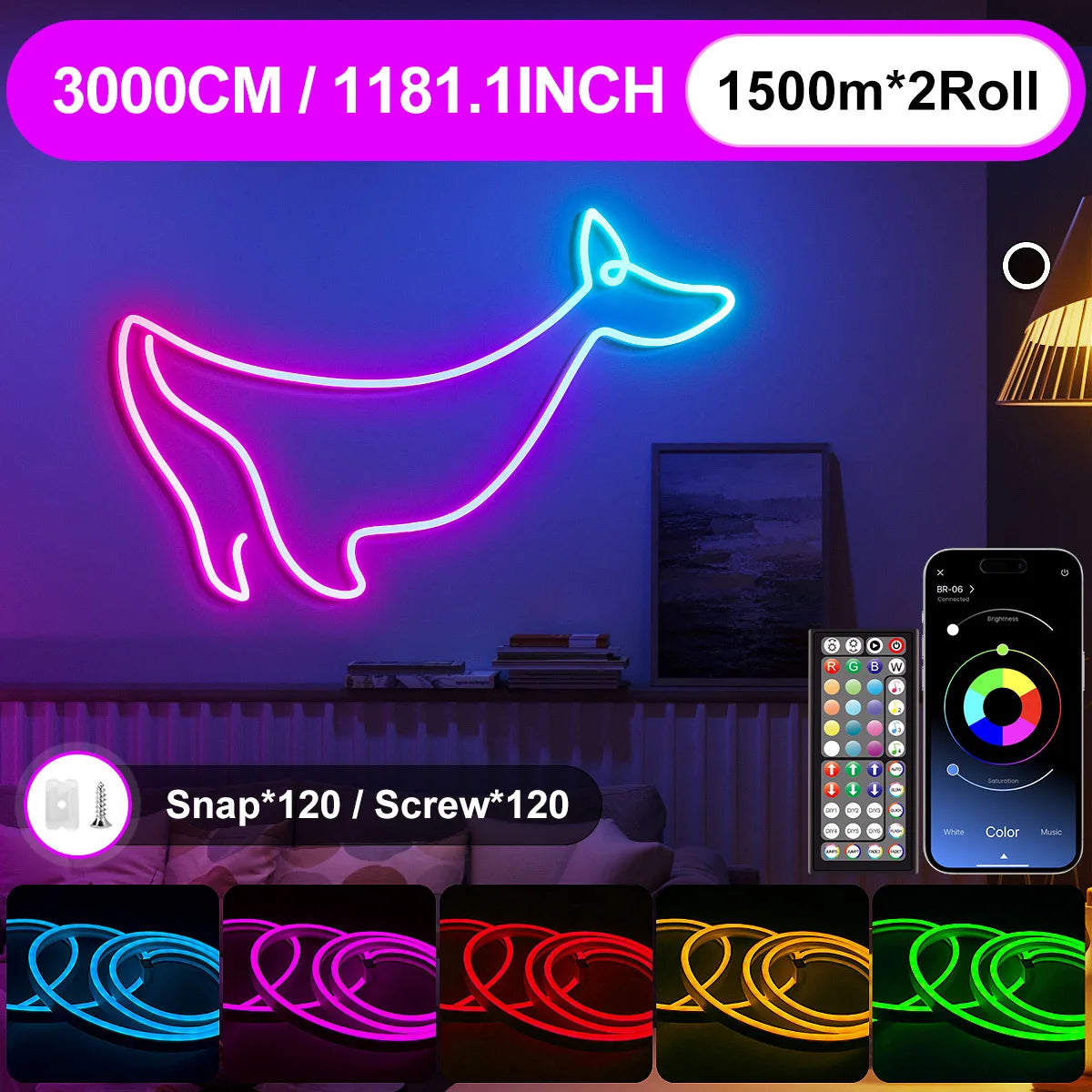 Vibrant LED Neon Rope Lights™