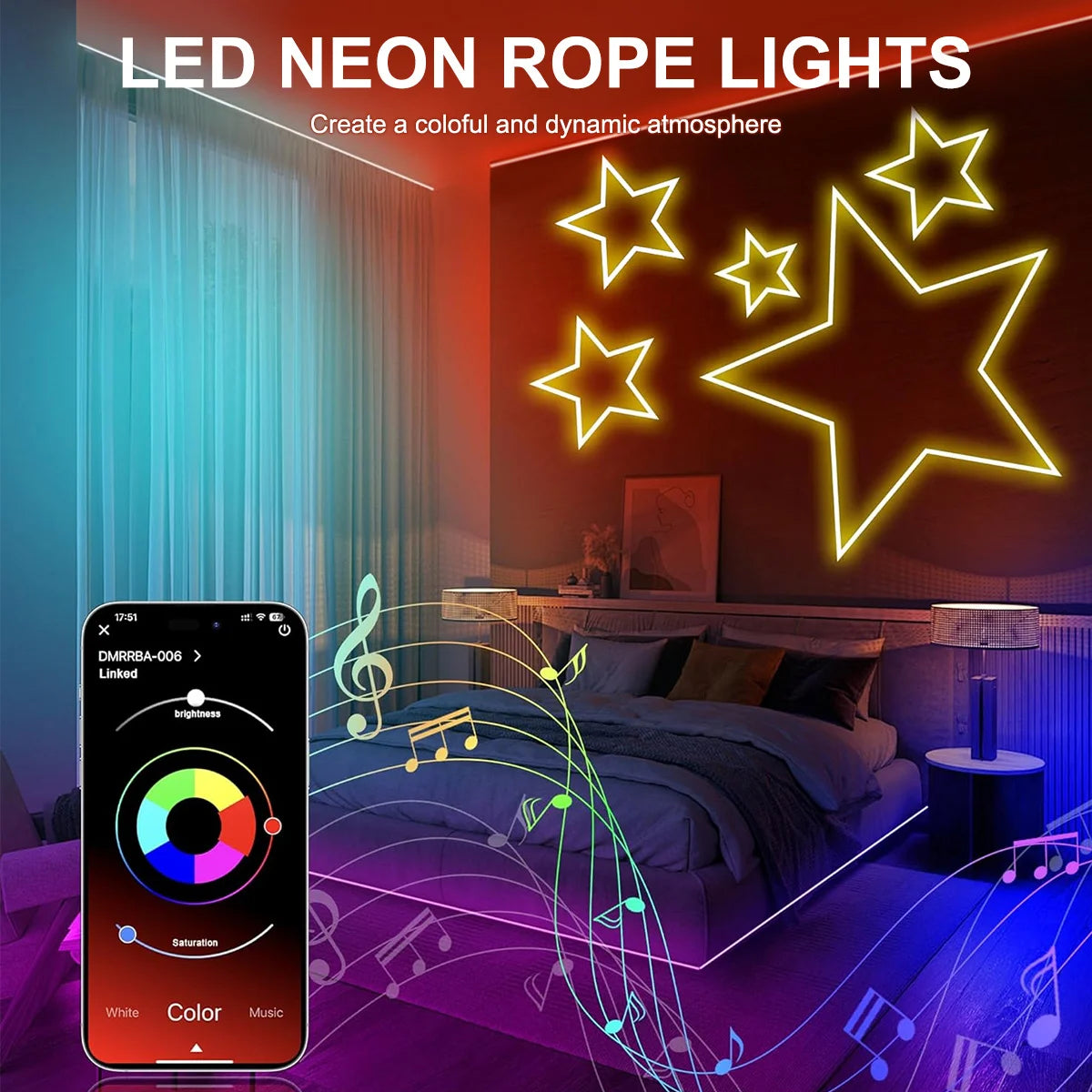 Vibrant LED Neon Rope Lights™