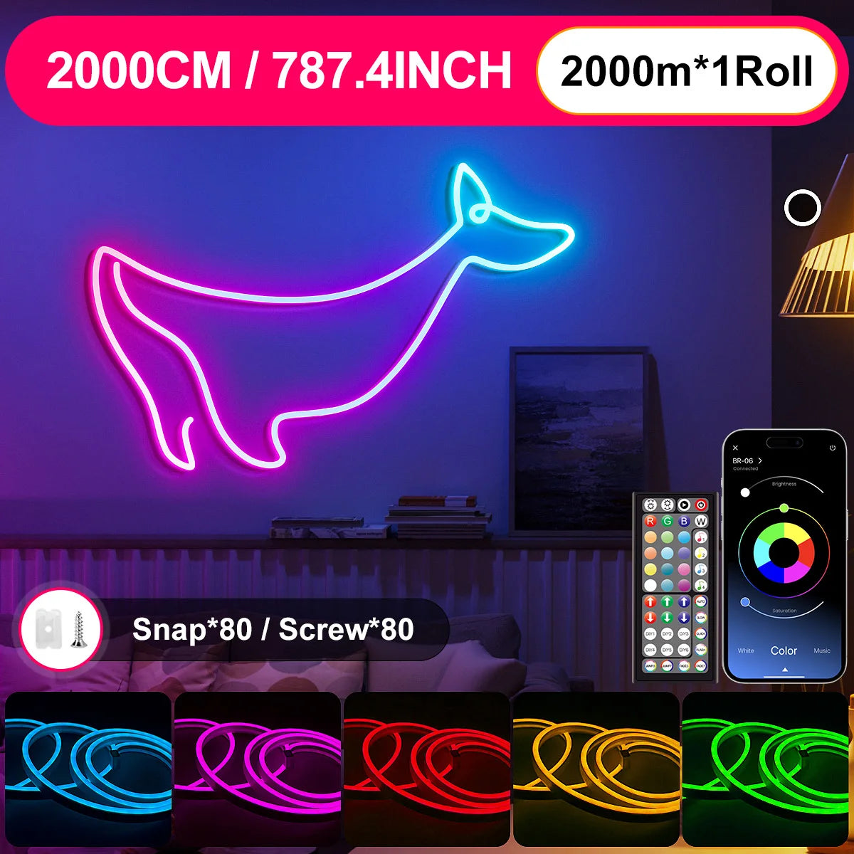 Vibrant LED Neon Rope Lights™